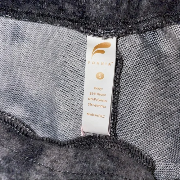 Fornia Women’s (S) Lounger Joggers, Grey/Black - Picture 3 of 9